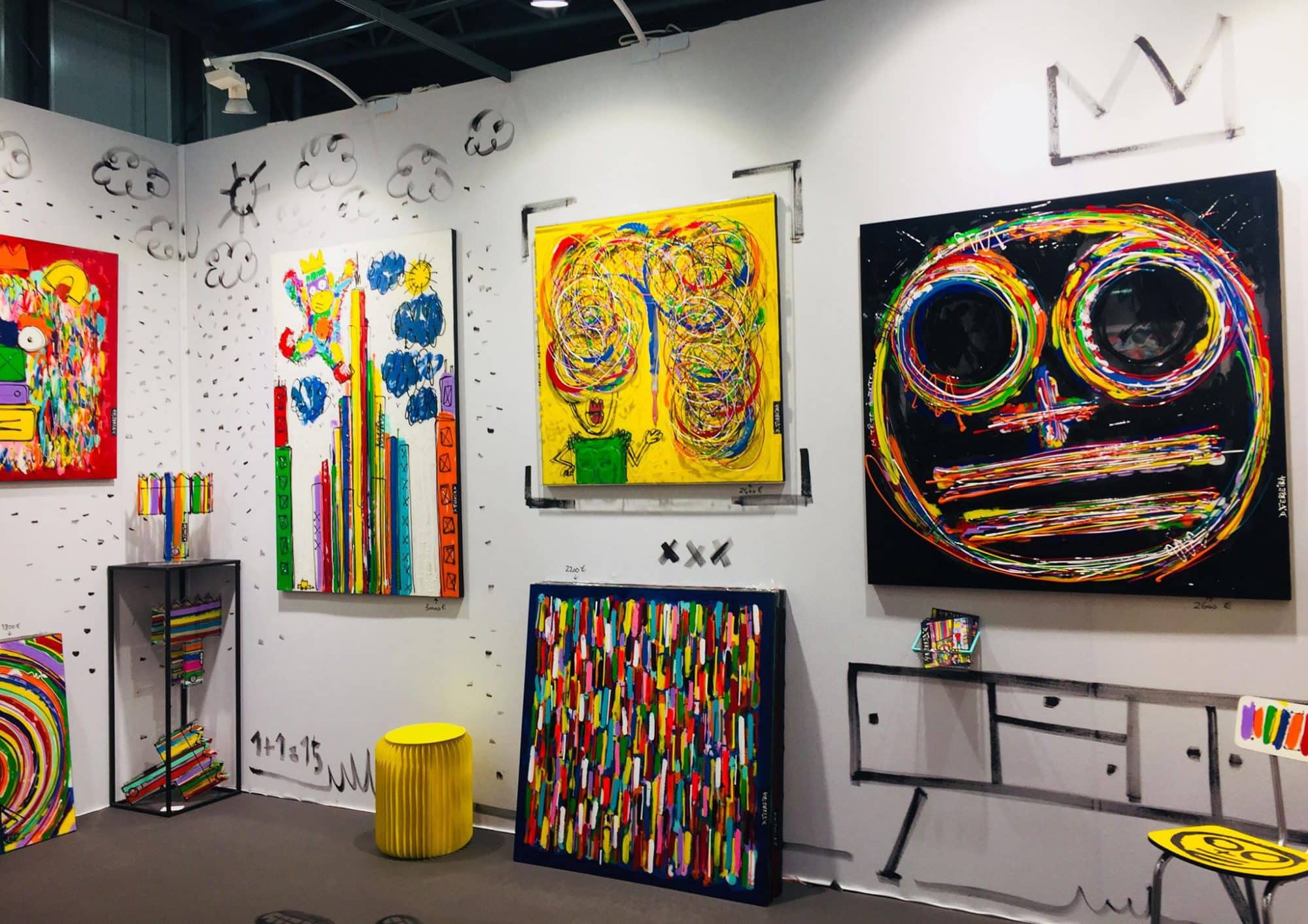 巴黎當代藝術(shù)博覽會，art3f，藝術(shù)展會現(xiàn)場