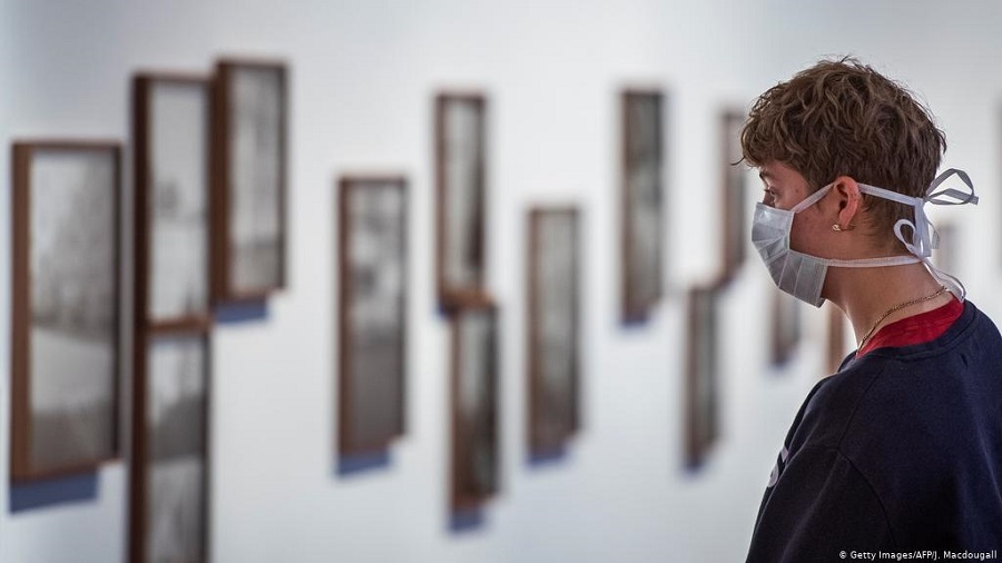 疫情下的畫展，口罩與畫展，疫情下的展覽